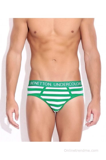 Under Colors of Benetton Green Briefs